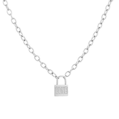 Love necklace silver